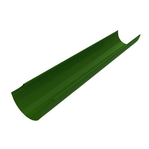 Желоб водосточный, D=180 мм, L 2 м., RAL 6002 (Лиственно-зеленый)