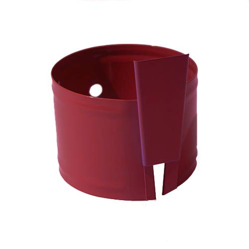 Крепление водосточных труб анкерное, диаметр 120 мм, Порошковое покрытие, RAL 3005 (Винно-красный)