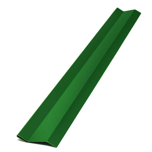 Планка начальная, длина 2.5 м, Полимерное покрытие, RAL 6002 (Лиственно-зеленый)