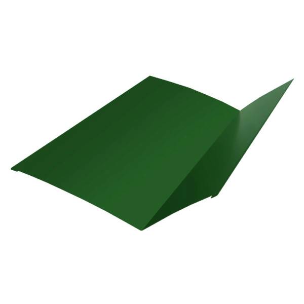 Планка примыкания верхняя, 2м, Порошковое покрытие, RAL 6002 (Лиственно-зеленый)