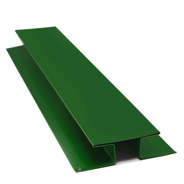 Н профиль соединительный, длина 2.5 м, Порошковое покрытие, RAL 6002 (Лиственно-зеленый)