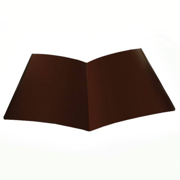 Планка ендовы, Порошковое покрытие, RAL 8017 (Шоколадно-коричневый)