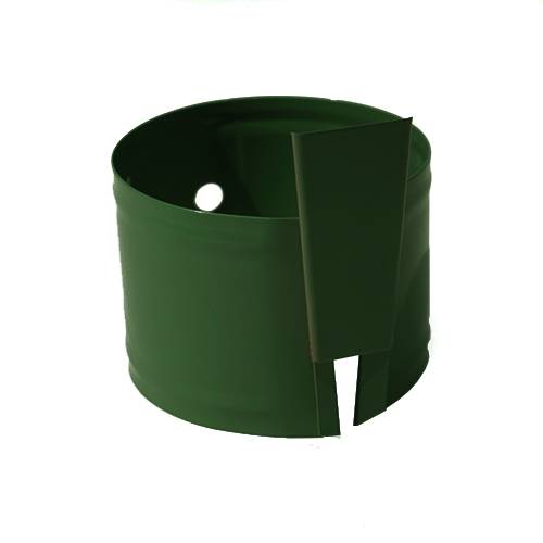 Крепление водосточных труб анкерное, диаметр 100 мм, Порошковое покрытие, RAL 6005 (Зеленый мох)
