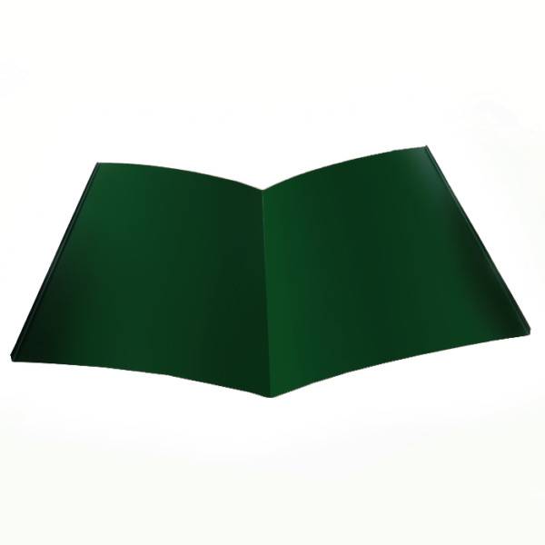 Планка ендовы, Порошковое покрытие, RAL 6005 (Зеленый мох)