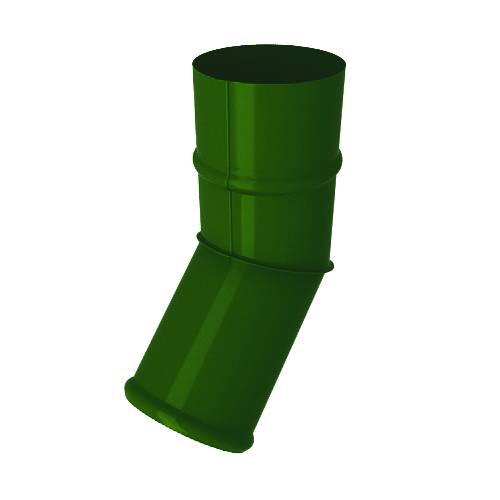 Отмет водосточный, диаметр 90 мм, Порошковое покрытие, RAL 6002 (Лиственно-зеленый)