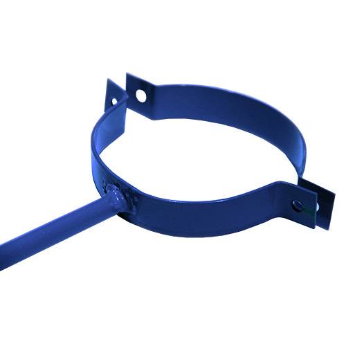 Кронштейн для водосточной трубы сварной, диаметр 220 мм, Порошковое покрытие, RAL 5005 (Сигнальный синий)