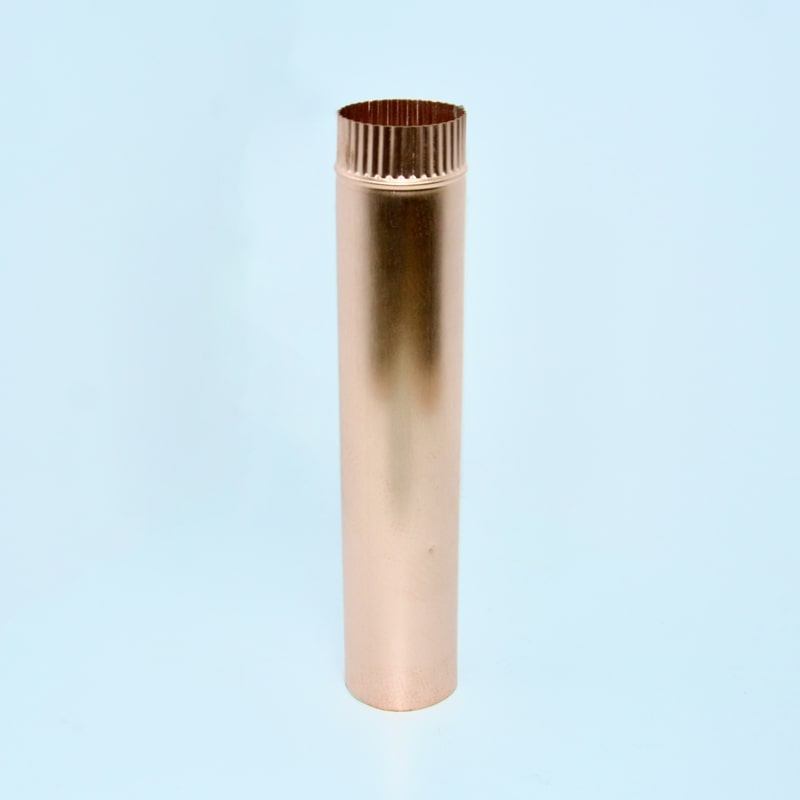 Труба водосточная медная, диаметр 90 мм, длина 1250 мм